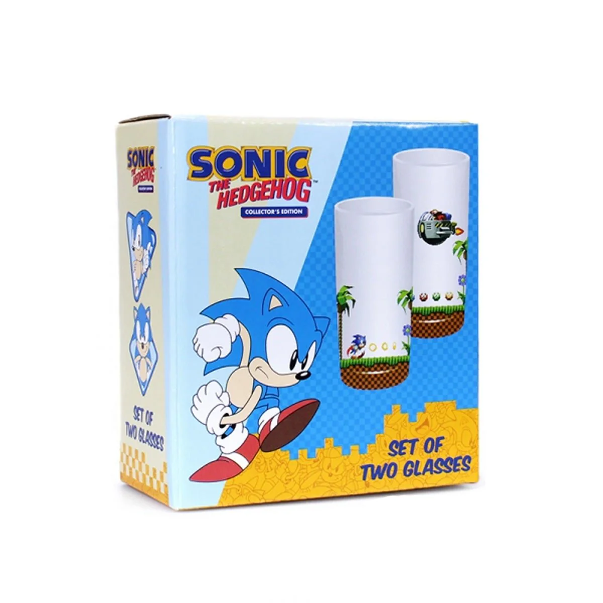 Sonic the Hedgehog Set of 2 Glasses (Sonic & Eggman) - Image 4