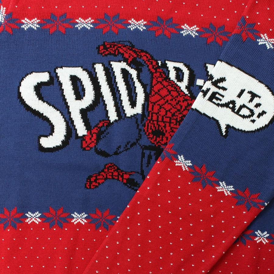 Spider-man Web Slinger Knitted Christmas Jumper / Sweater - Image 2