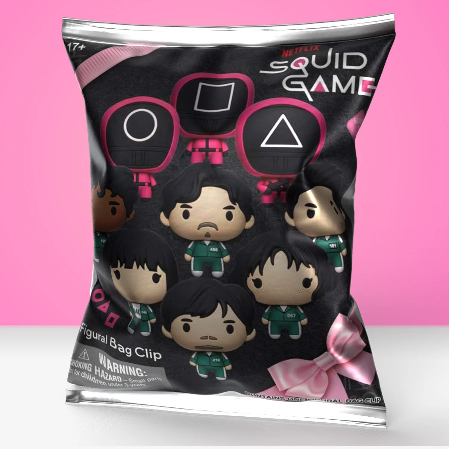 Squid Game Series 1 Blind Bag Mystery Bag Clip
