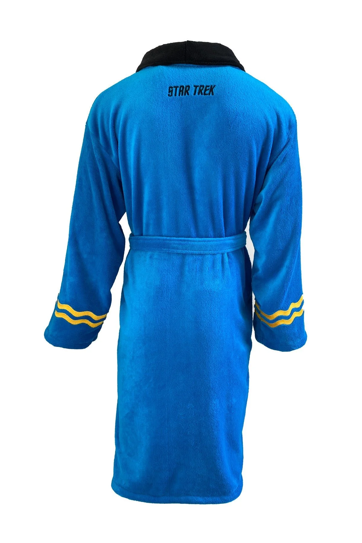 Star Trek TOS Blue Spock Adult Bath Robe - Image 3