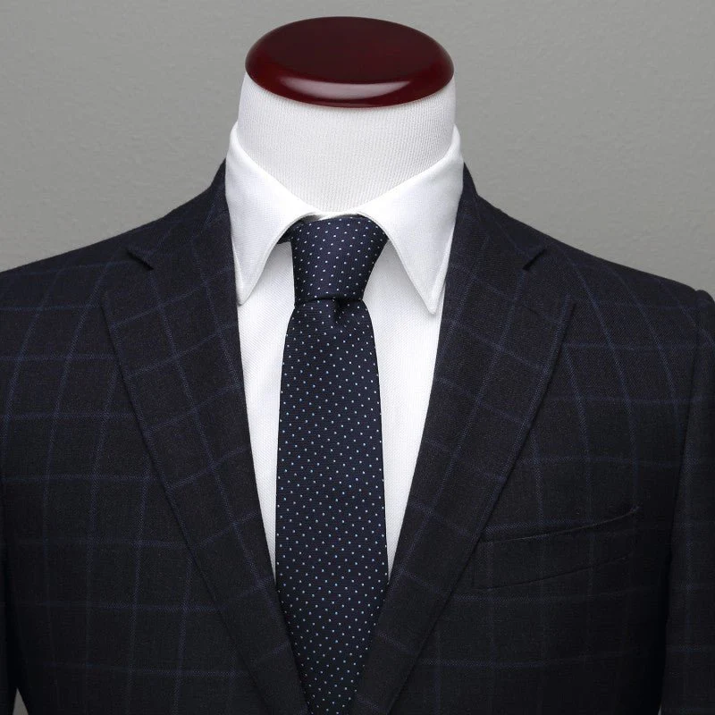 Star Trek Enterprise Dot Pattern Silk Tie - Image 4