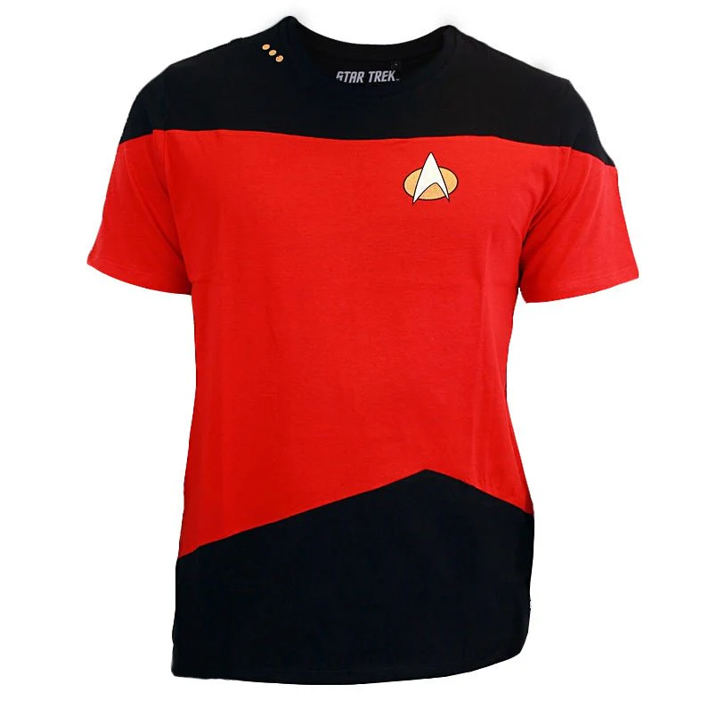Star Trek TNG Uniform T-Shirt - Image 11
