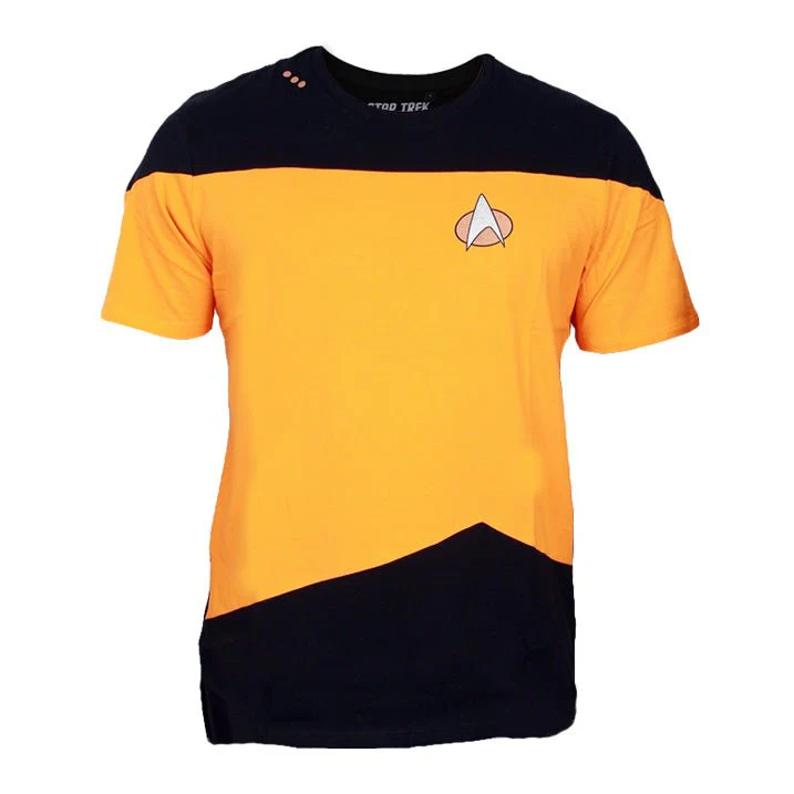Star Trek TNG Uniform T-Shirt - Image 5