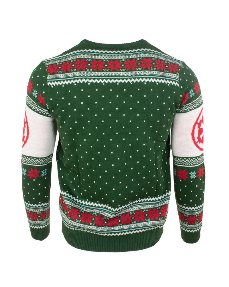 Star Wars Battle of Endor Knitted Christmas Jumper / Sweater - Image 2