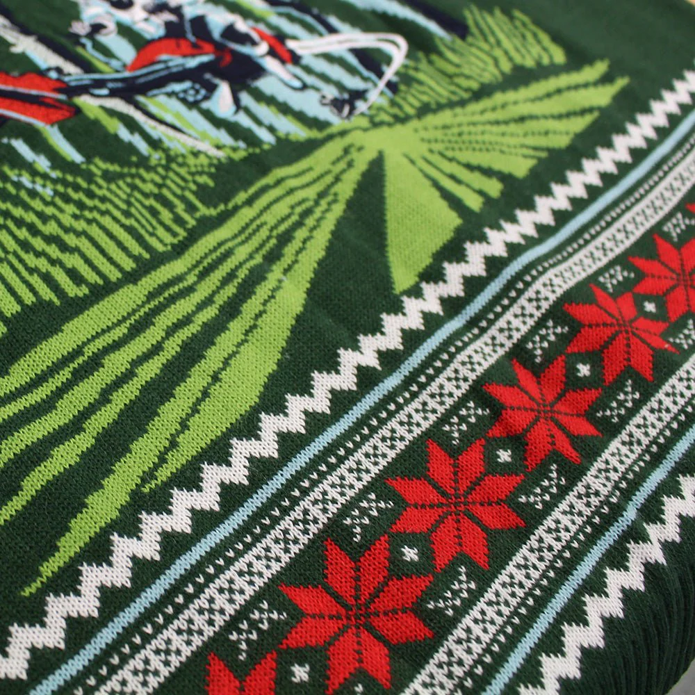Star Wars Battle of Endor Knitted Christmas Jumper / Sweater - Image 5