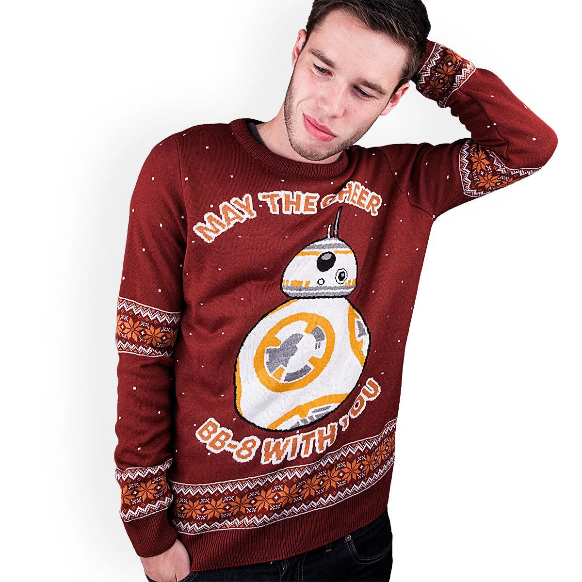 Star Wars BB-8 Knitted Christmas Jumper / Sweater - Image 4