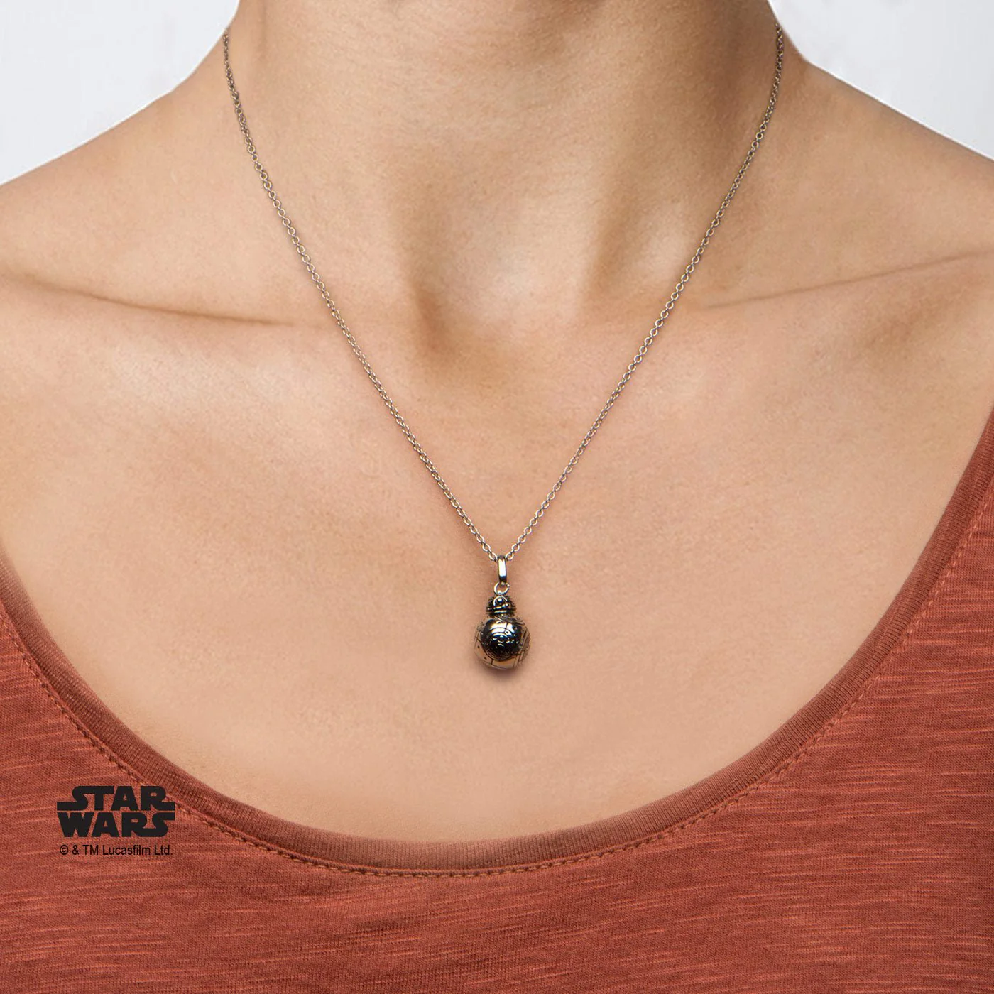 Star Wars BB-8 Sterling Silver Pendant - Image 2