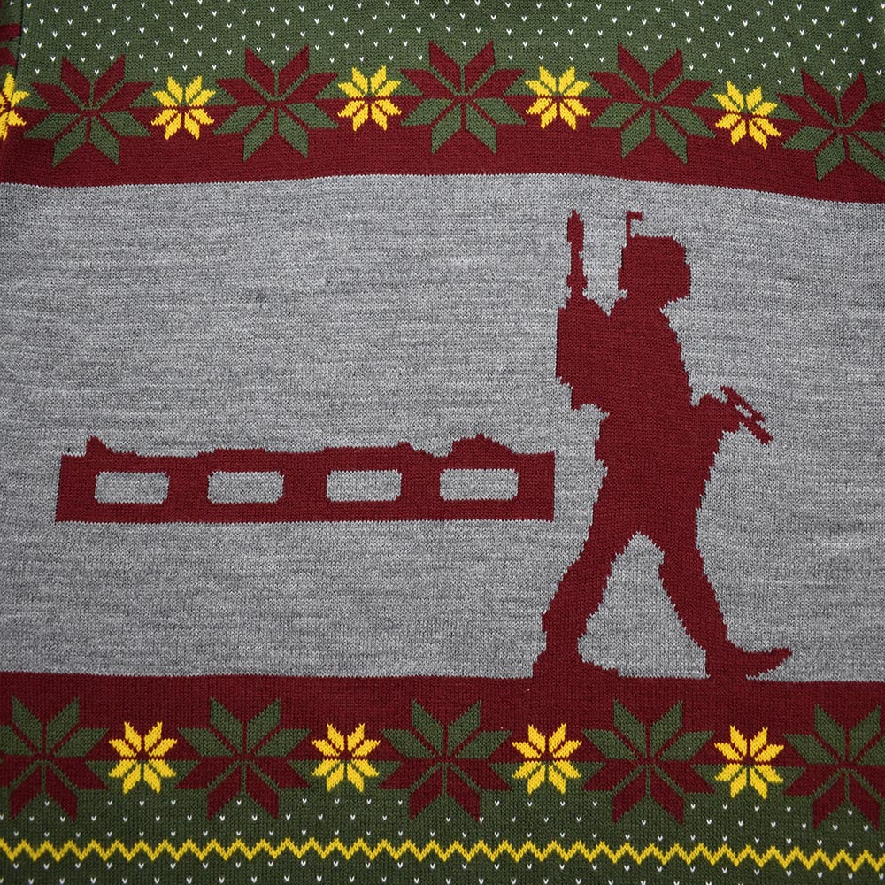 Star Wars Boba Fett Knitted Christmas Jumper / Sweater - Image 2