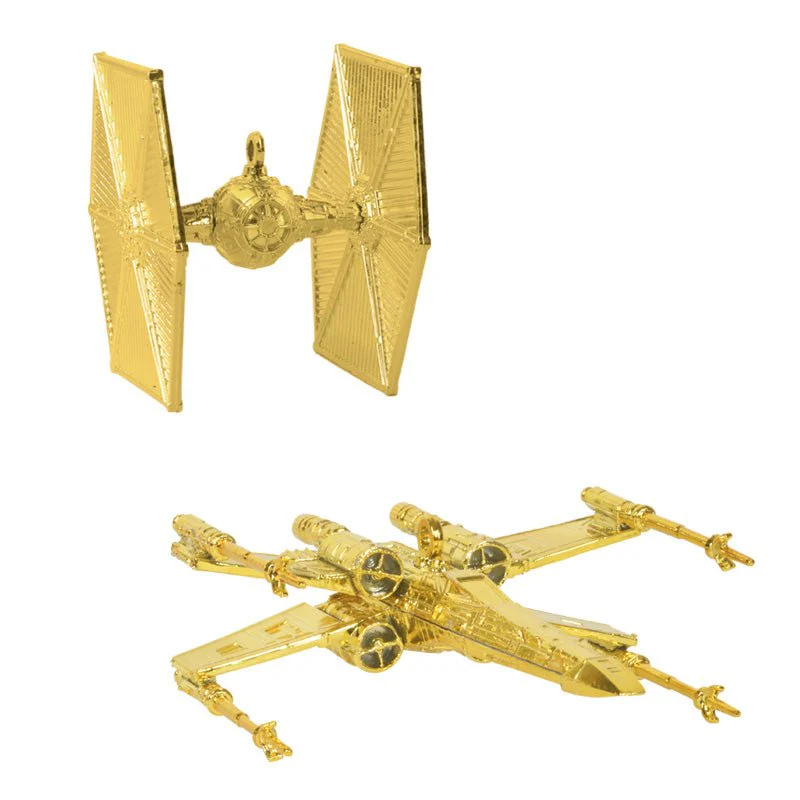 Star Wars Christmas Tree Ornaments - Gold (Set of 6) - Image 4