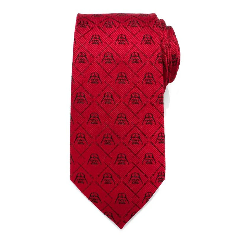 Star Wars Darth Vader Red Silk Tie - Image 2