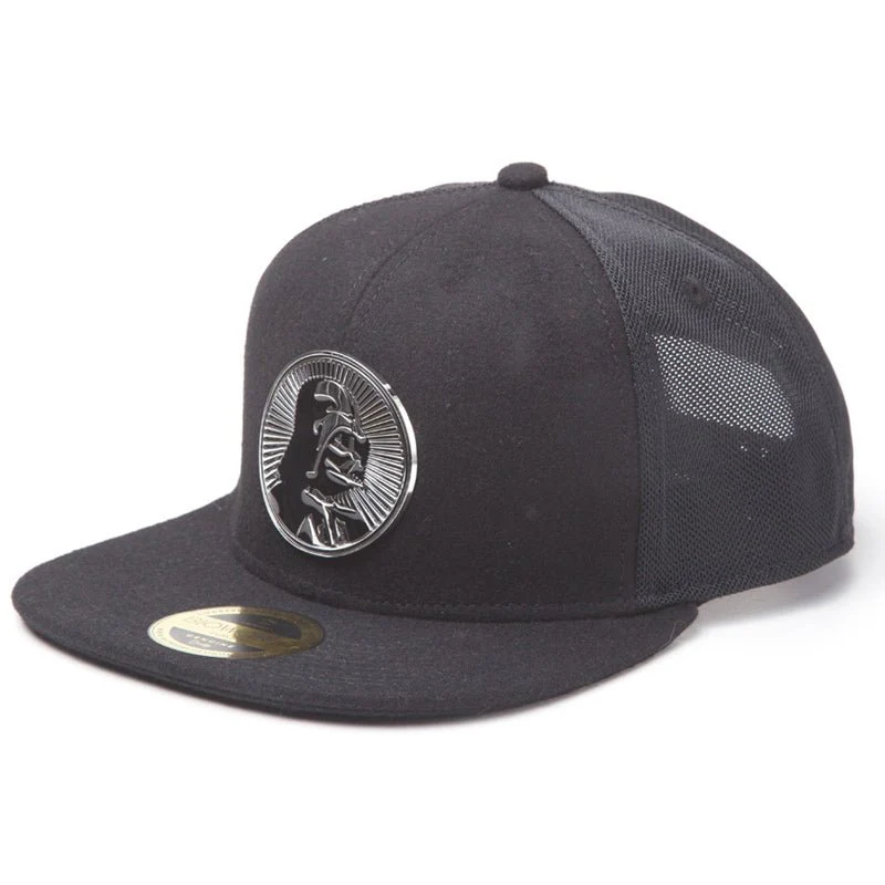 Star Wars Darth Vader Trucker Snapback Cap with Metal Plate - Image 2