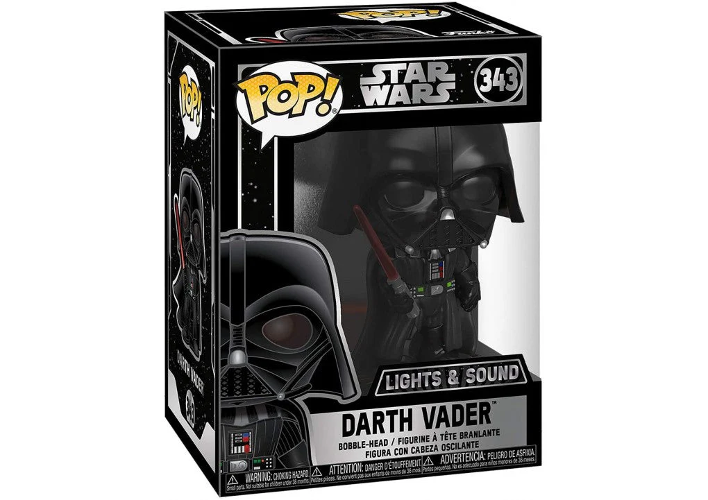 Star Wars Funko Pop! Vinyl Electronic Darth Vader - Image 2