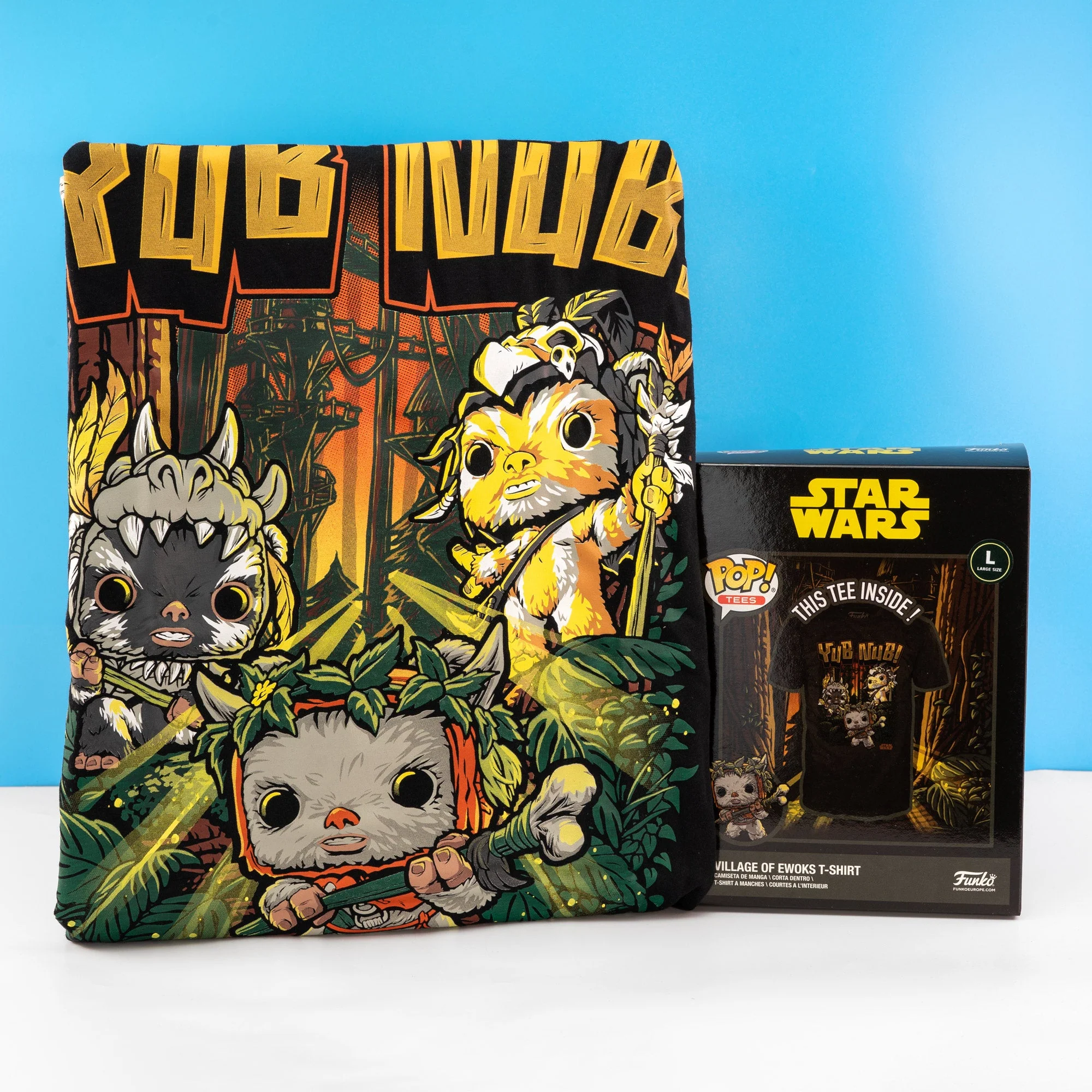 Star Wars Return of the Jedi Ewok Funko Boxed Tee