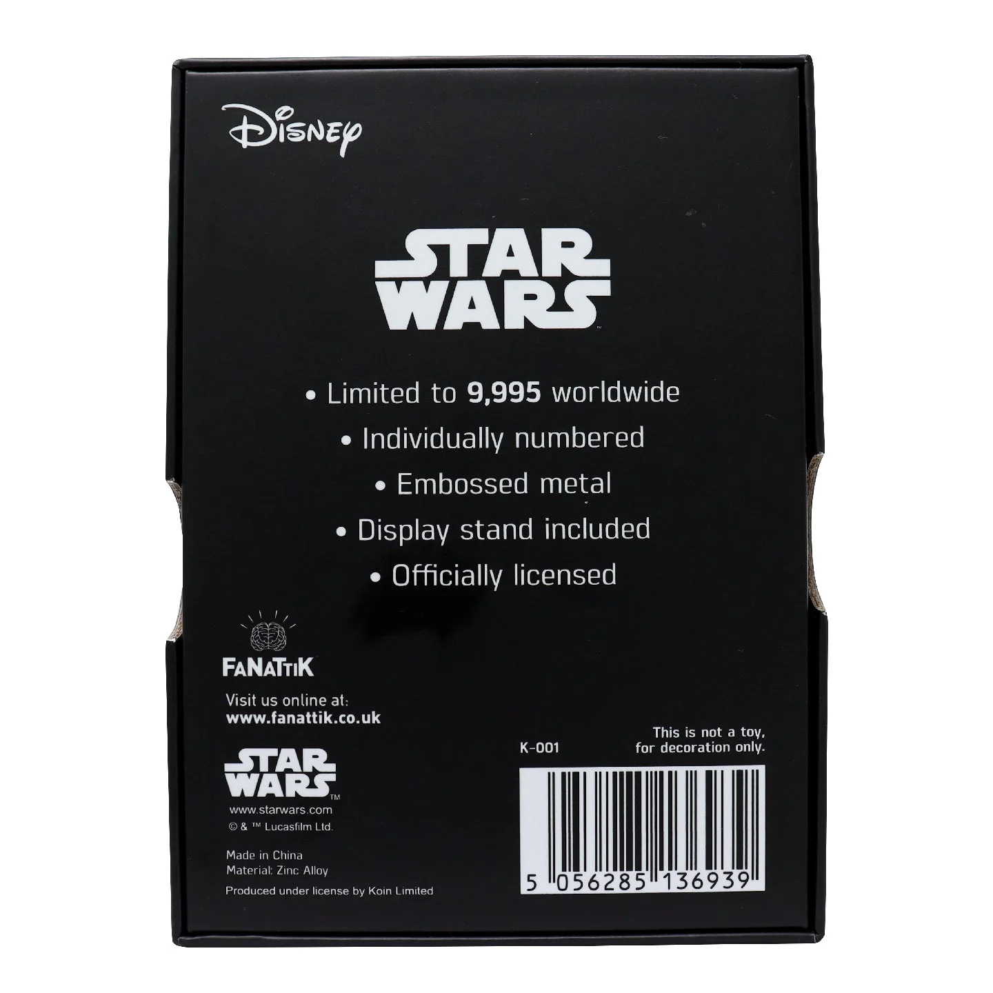 Star Wars Han Solo In Carbonite Limited Edition Ingot - Image 5
