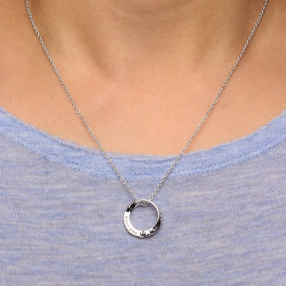 Star Wars I Love You / I Know Sterling Silver Pendant - Image 2