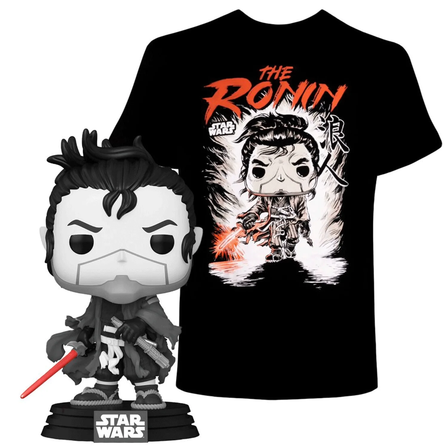 Star Wars Kyoto The Ronin Pop! Vinyl and Tee Set - Image 3