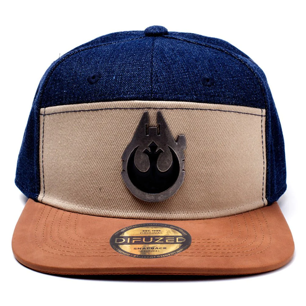 Star Wars Millennium Falcon Snapback Cap with Metal Badge