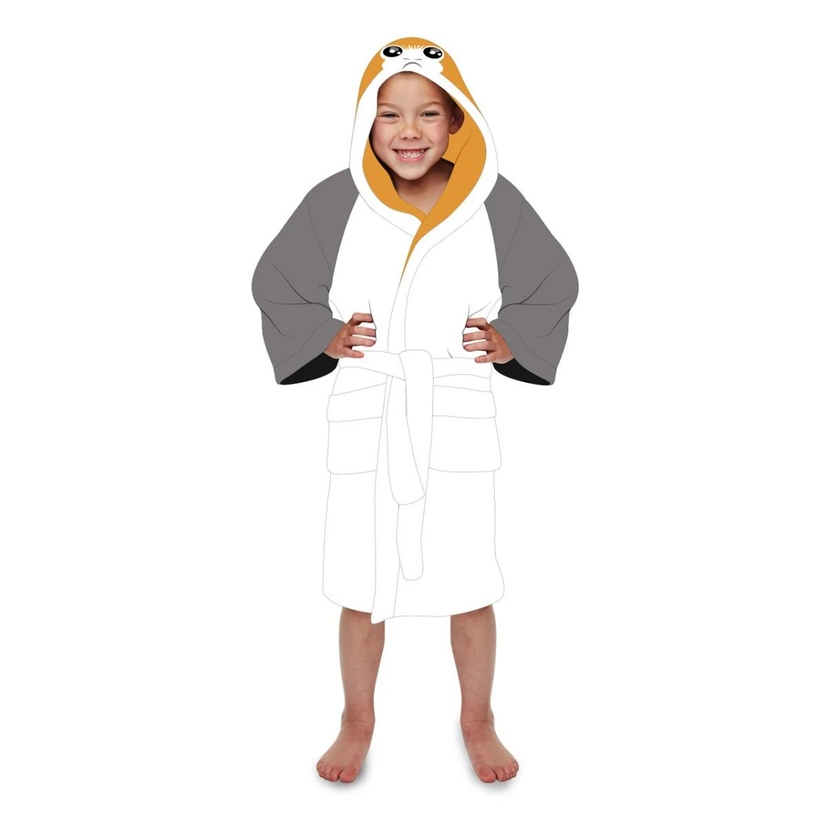 Star Wars Porg Kids Bathrobe - Image 3