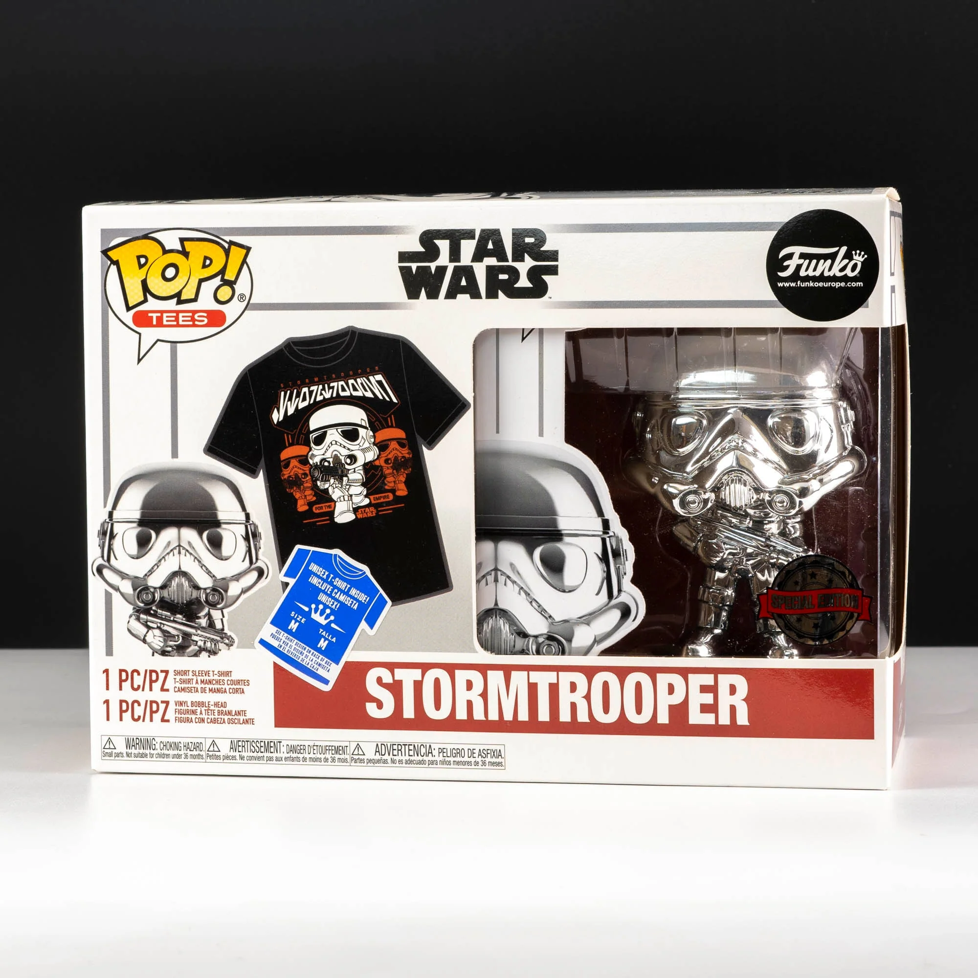Star Wars Stormtrooper Pop! Vinyl and Tee Set - Image 2