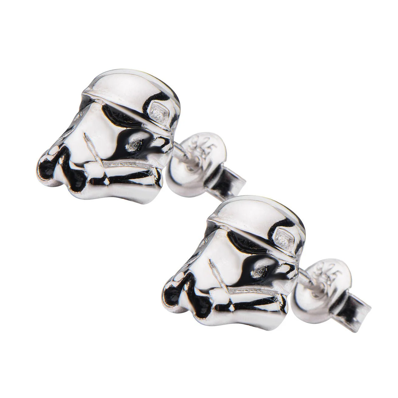 Star Wars Stormtrooper Sterling Silver Earrings - Image 3