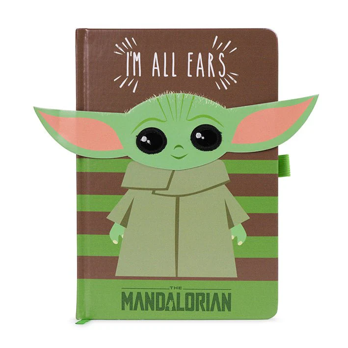 Star Wars The Mandalorian Baby Yoda I'm All Ears Notebook - Image 2