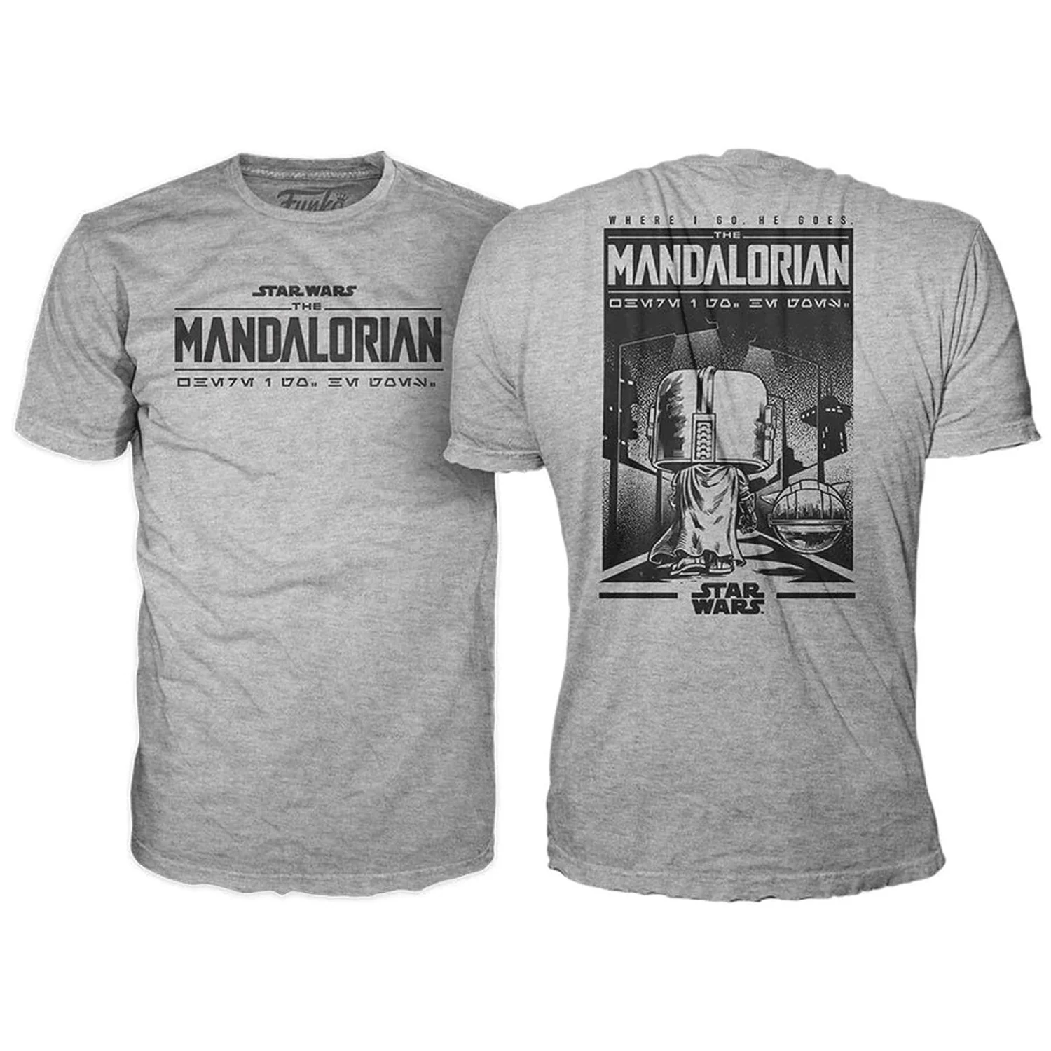 Star Wars The Mandalorian Grogu with Cookie Pop! Vinyl and Tee Set - Image 5