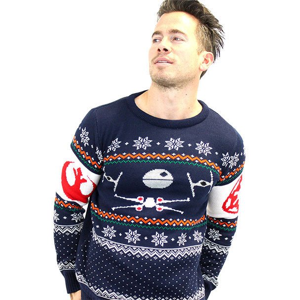 Star Wars X-Wing Christmas Jumper - Image 3