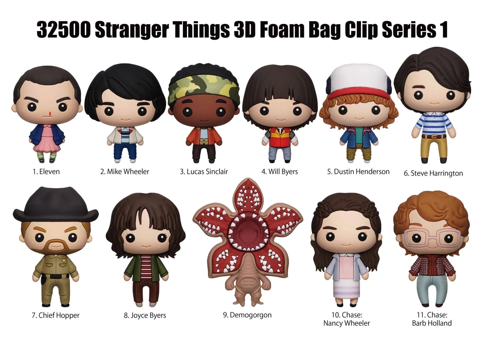 Stranger Things Series 1 Blind Bag Mystery Bag Clip - Image 3