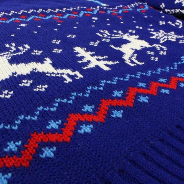 Street Fighter Sagat Vs. Chun-Li Christmas Jumper / Sweater - Image 3