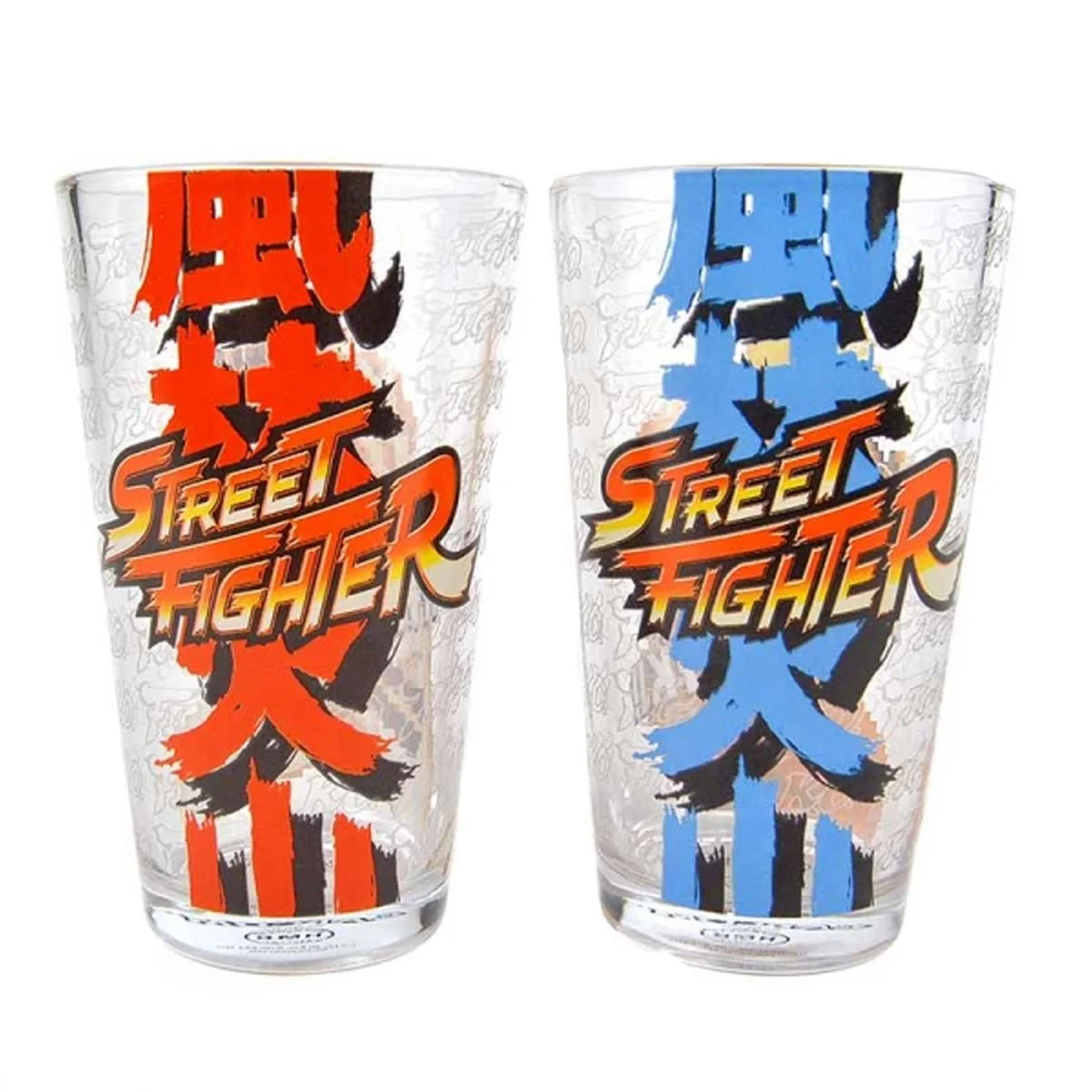 Street Fighter Set of 2 Glasses (Ryu & Ken) - Image 2