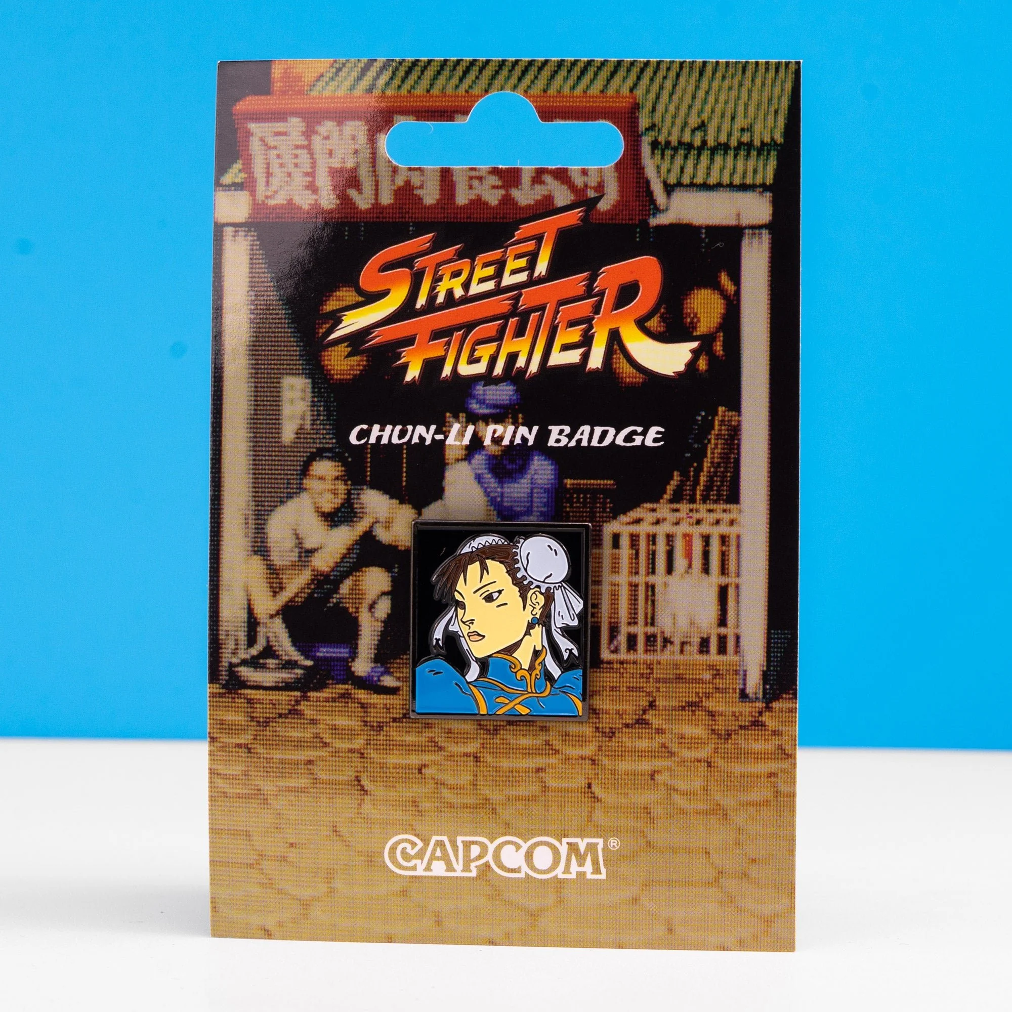 Street Fighter Single Character Enamel Pin - Chun-Li