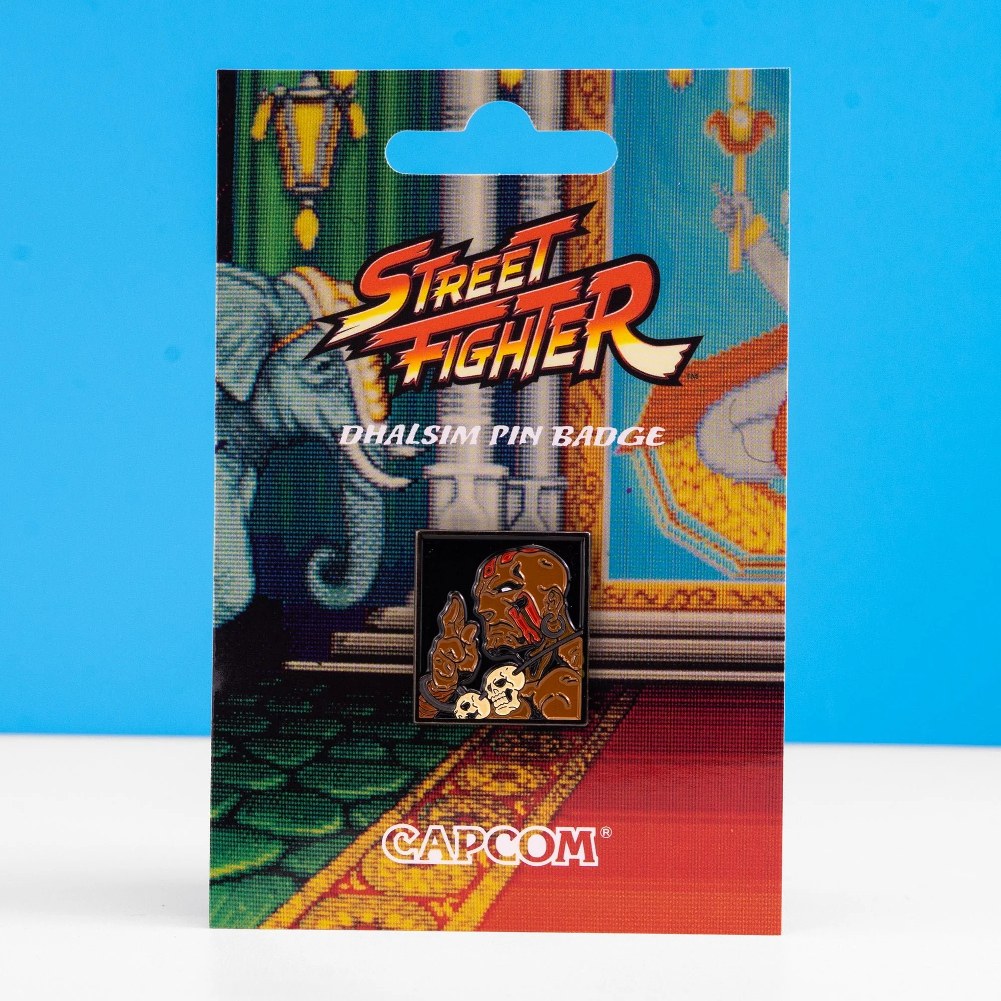 Street Fighter Single Character Enamel Pin - Dhalsim
