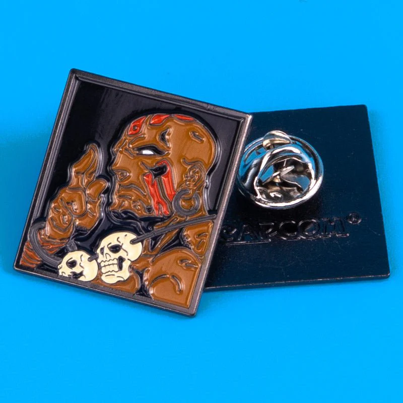 Street Fighter Single Character Enamel Pin - Dhalsim - Image 2
