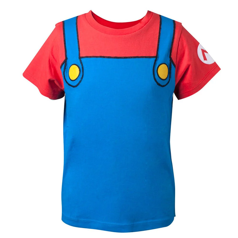 Super Mario Classic Mario Kid's Costume T-shirt - Image 3