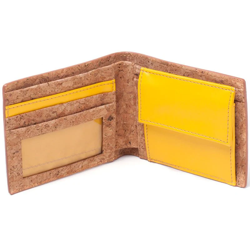 Super Mario Question Block Bi-Fold Cork Wallet - Image 2
