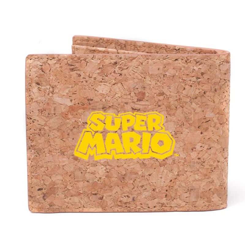 Super Mario Question Block Bi-Fold Cork Wallet - Image 3