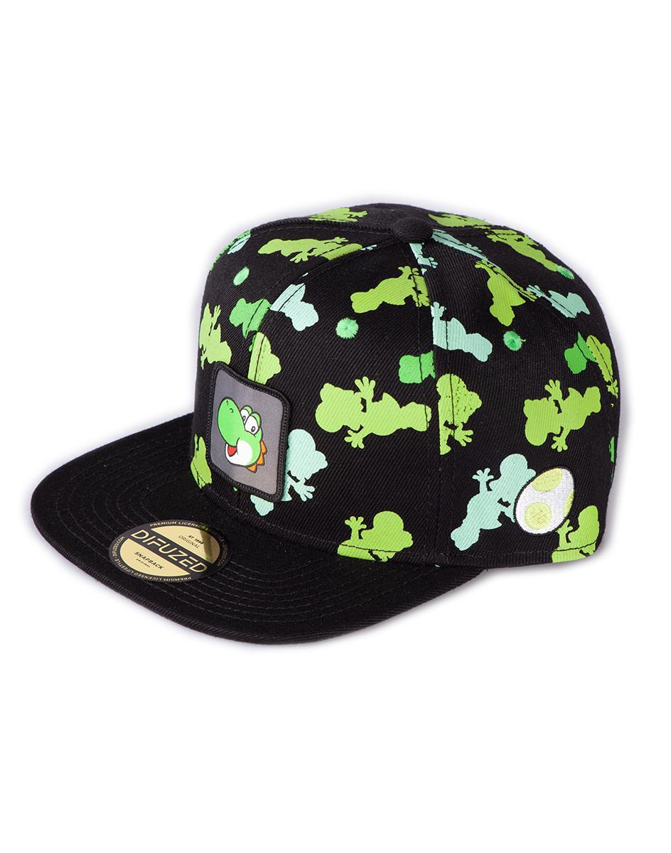Super Mario Yoshi Silhouette Snapback Cap - Image 2