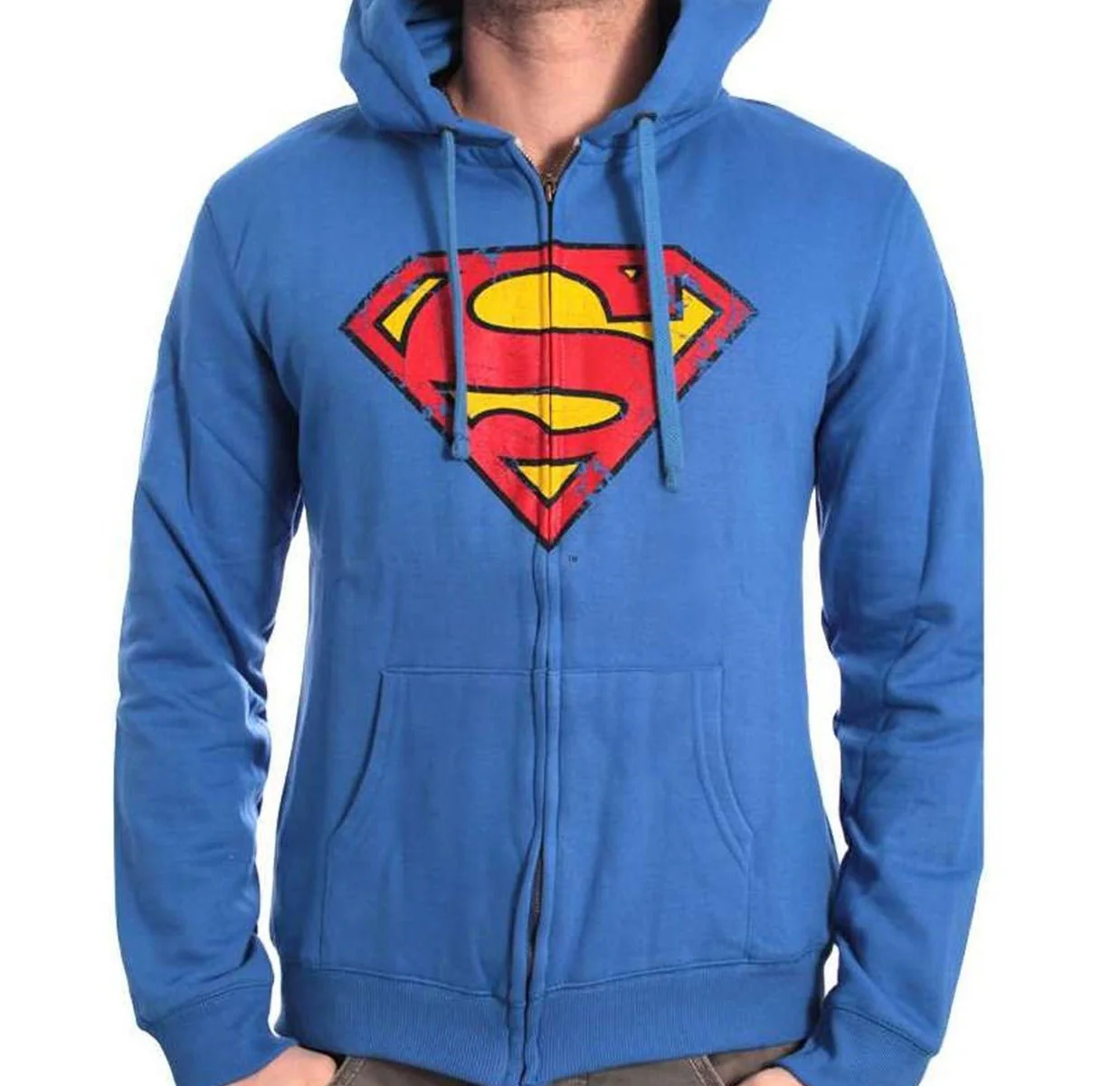 Superman Zip-Up Hoodie - Image 4