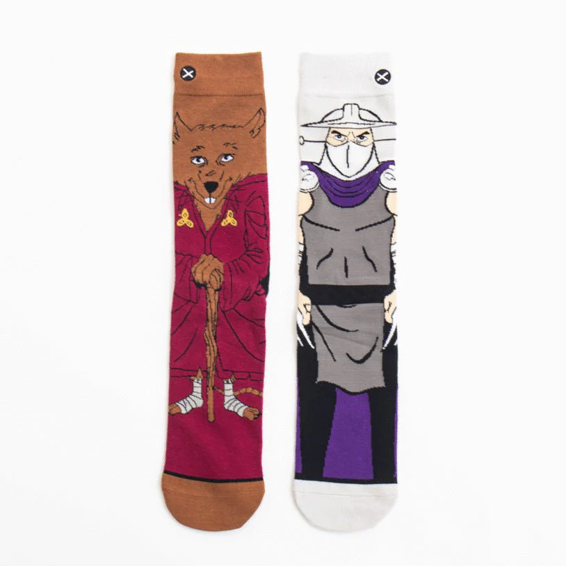 Teenage Mutant Ninja Turtles Oddsox - Shredder and Splinter - Image 3