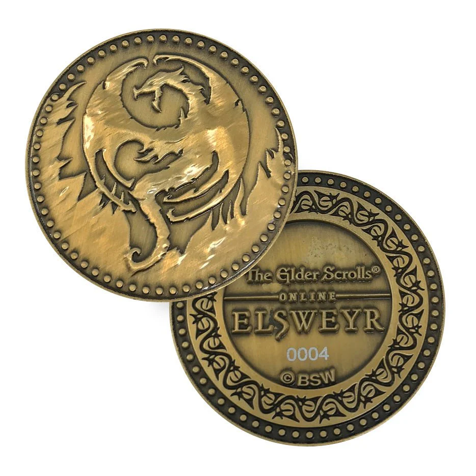 The Elder Scrolls: Elsweyr Limited Edition Collectors Coin