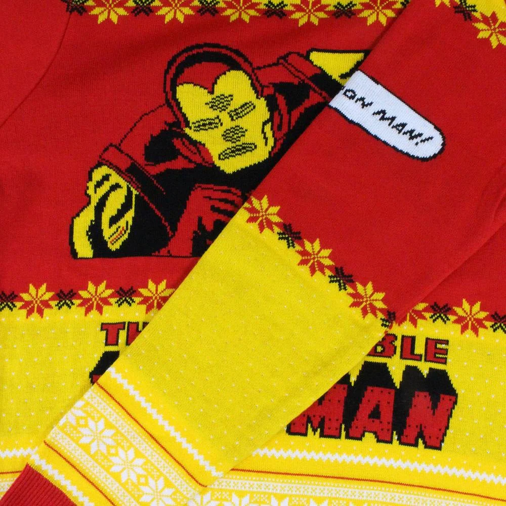 The Invincible Iron Man Christmas Jumper - Image 2