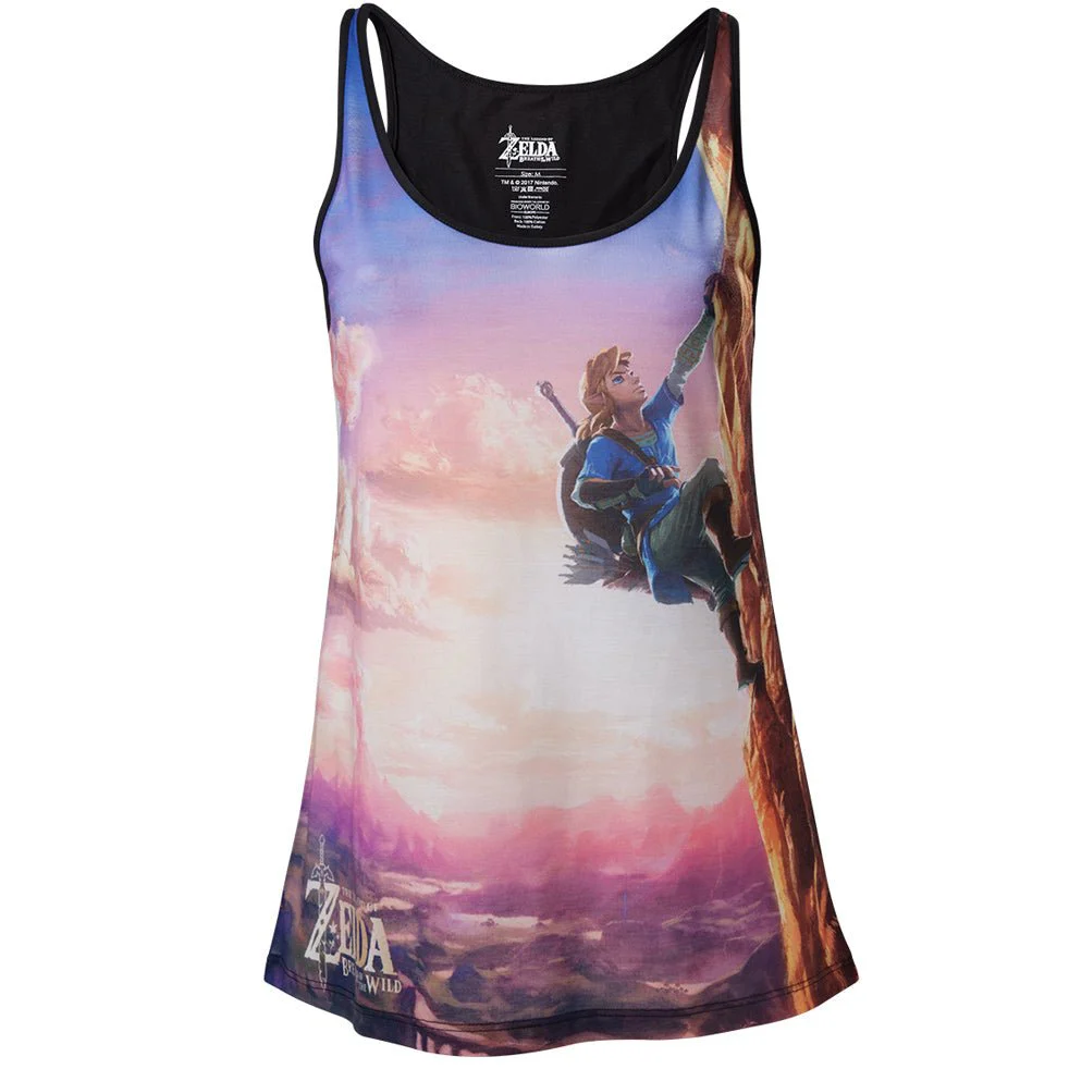 The Legend of Zelda Breath of the Wild Ladies Vest Top - Image 2