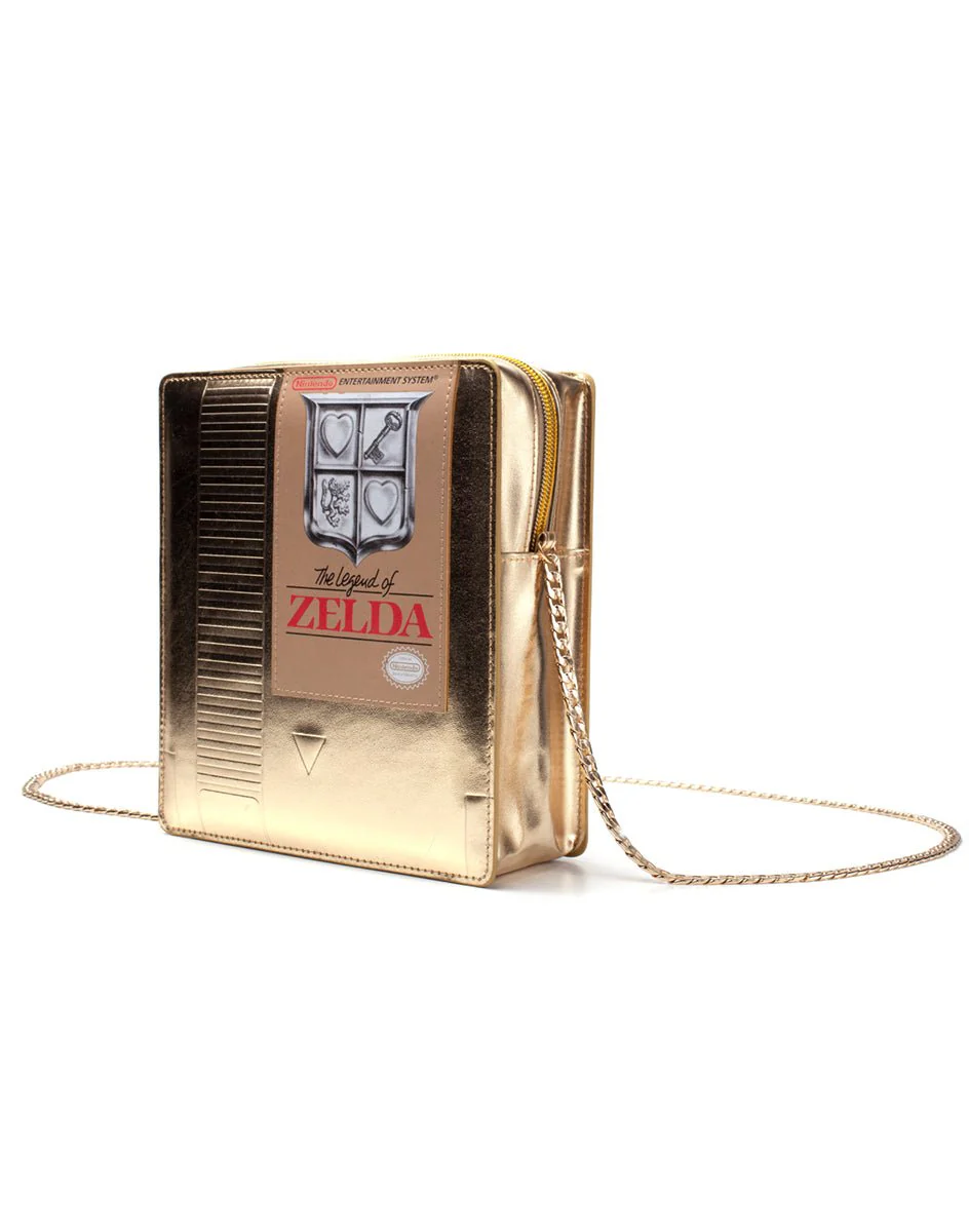 The Legend of Zelda Gold Cartridge Handbag