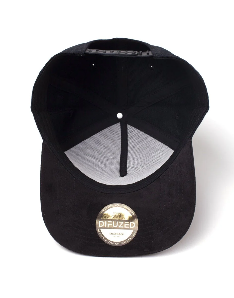 The Legend of Zelda Gold and Black Logo Snapback Cap - Image 4