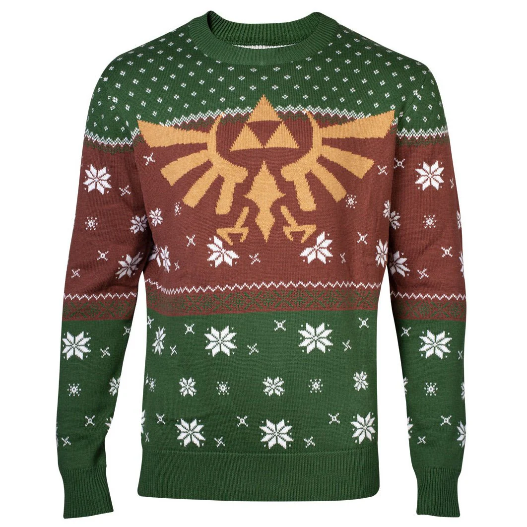 The Legend of Zelda Golden Hyrule Knitted Christmas Jumper / Sweater - Image 6