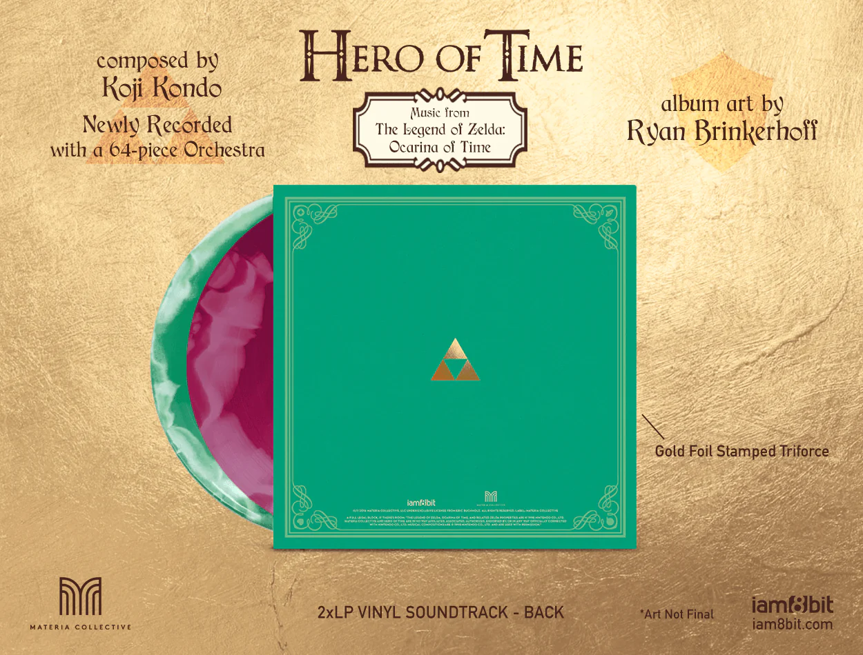 The Legend of Zelda:  Hero of Time Double Vinyl LP - Image 3