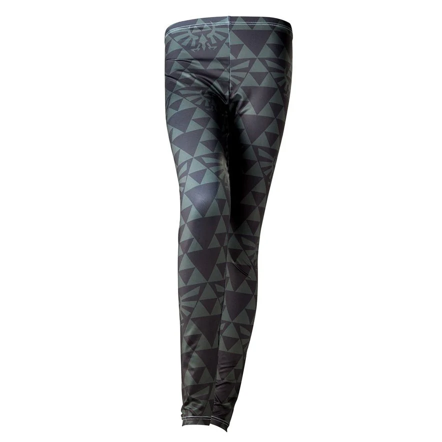 The Legend of Zelda Hyrule and Triforce Crest Leggings - Image 3