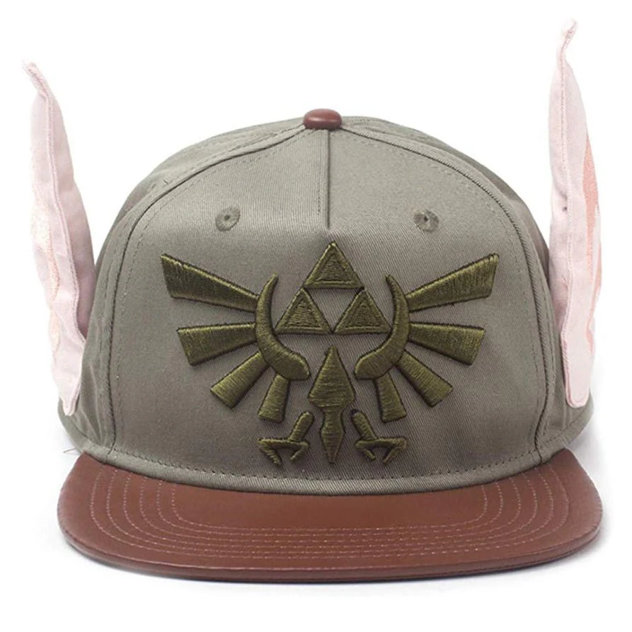 The Legend of Zelda Novelty Snapback Cap with Ears