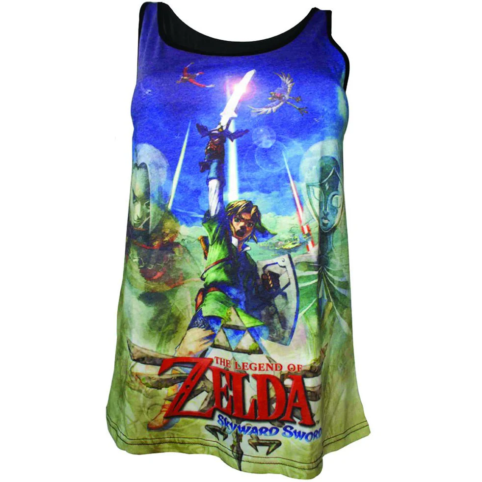 The Legend of Zelda Skyward Sword Ladies Vest Top - Image 4