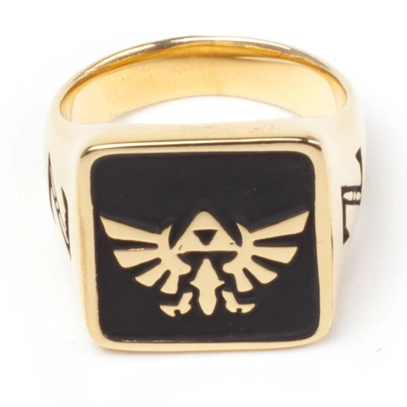 The Legend of Zelda Wingcrest Golden Signet Ring - Image 2